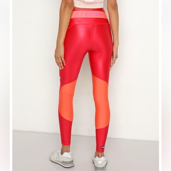 NEW PE NATION Phoenix Legging Knock Out Pink Sizes Medium and Large - Picture 4 of 9